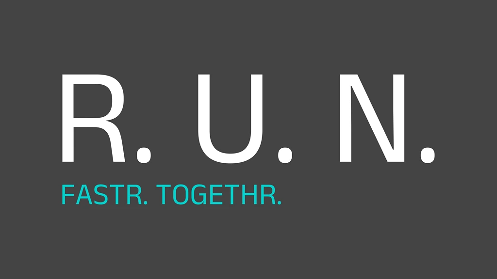 R. U. N. Logo